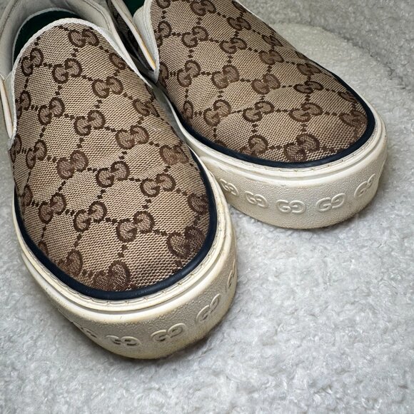 Women's Gucci Tennis 1977 slip-on sneaker size US 9 EU 39 - Picture 4 of 8